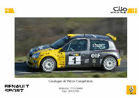 Protection Aile arrière Renault Clio 2 RS 2 SUPER 1600